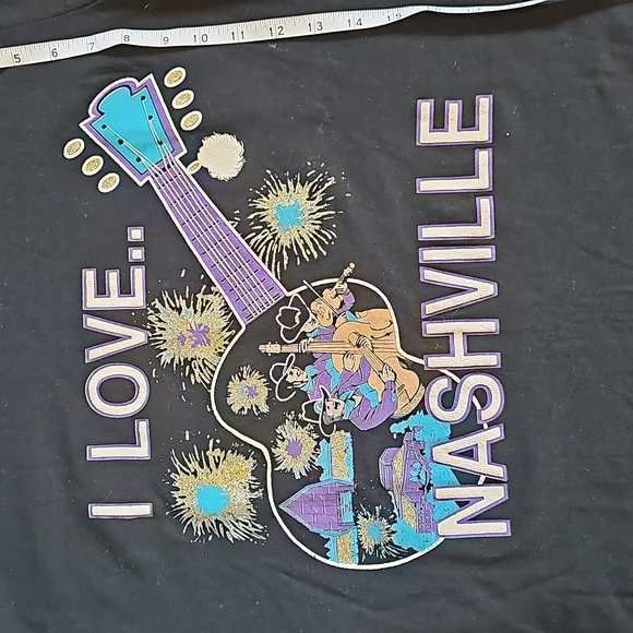 Vintage I love Nashville t-shirt - Picture 2 of 7
